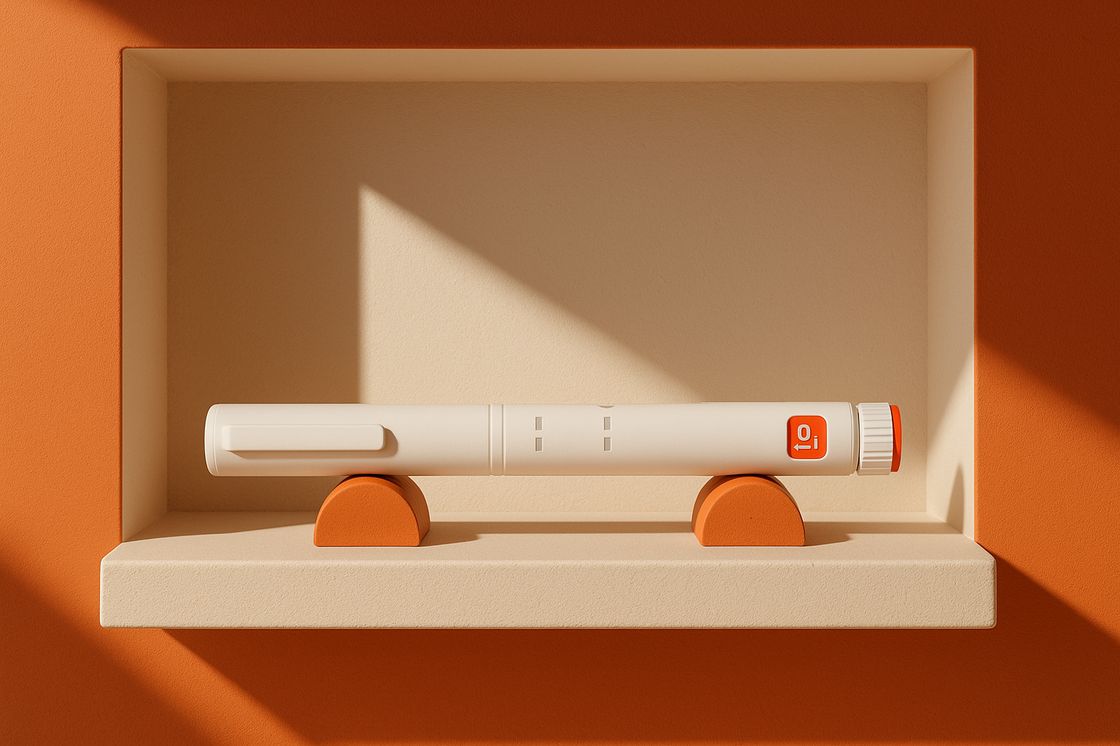 The Conduit pen, presented in its arrival setting